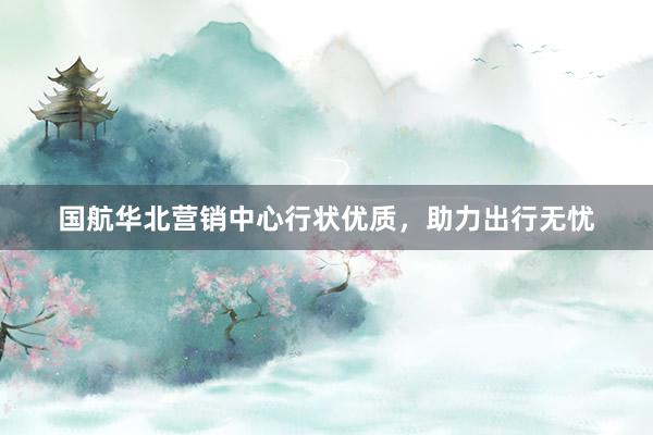 国航华北营销中心行状优质，助力出行无忧